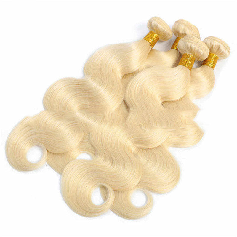 Voluminous Synthetic Wig 16-24 Inches – Light Gold