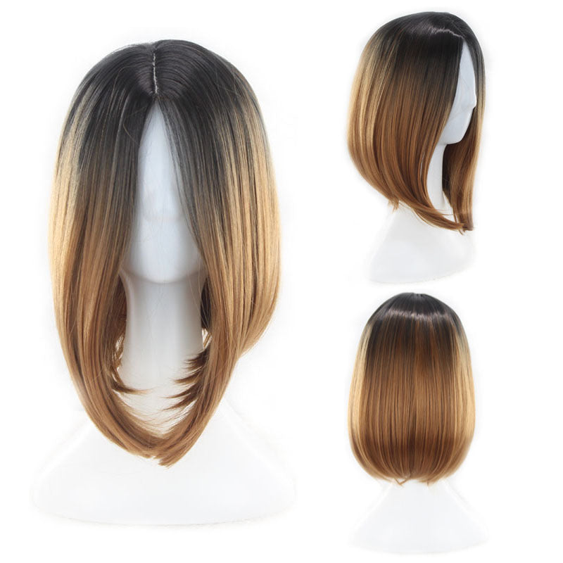 Long Bangs Wig – Natural Look Synthetic Hair Wig for All Skin Tones