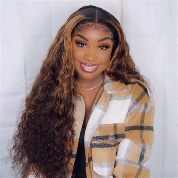 Natural Long Straight Wig – High Temperature Fiber | Ready to Wear
