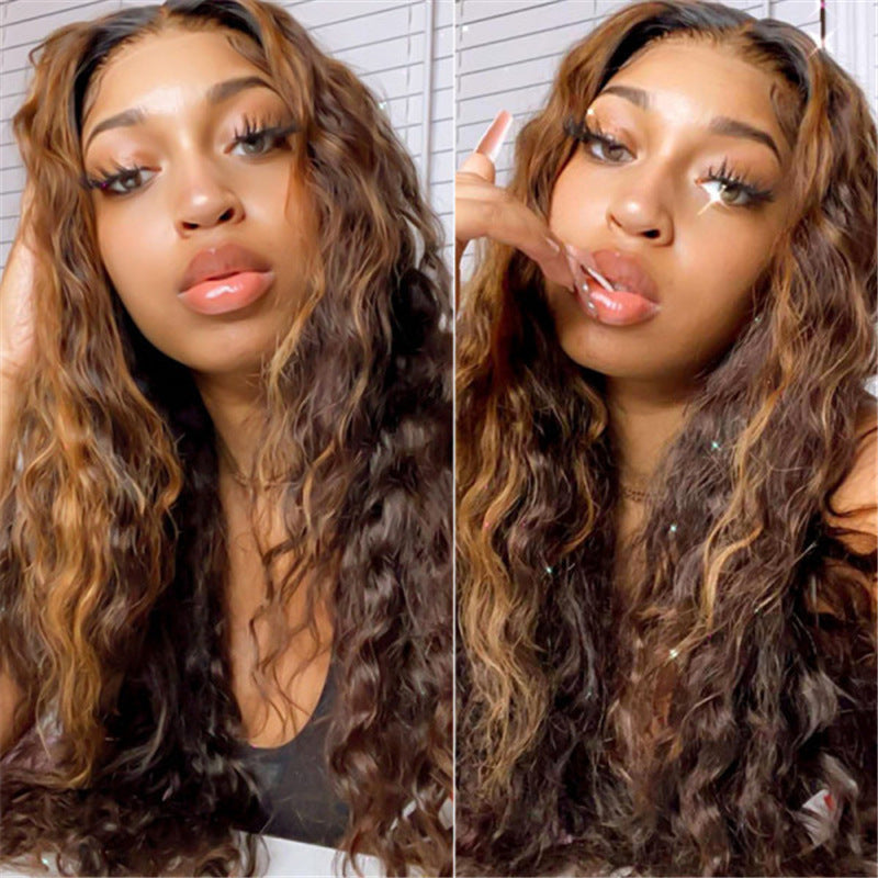 Natural Long Straight Wig – High Temperature Fiber | Ready to Wear