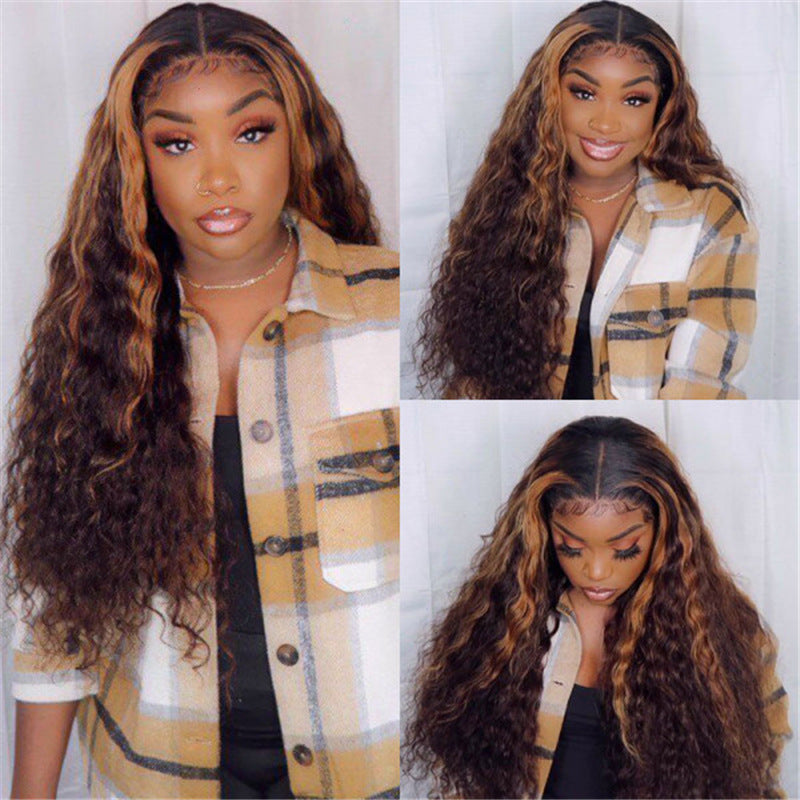 Natural Long Straight Wig – High Temperature Fiber | Ready to Wear