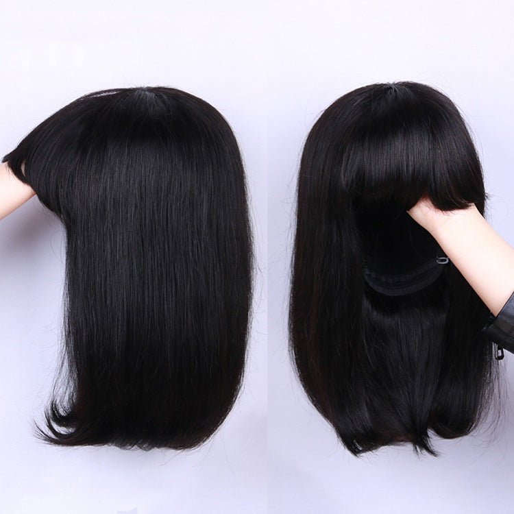 UNice Full Machine Human Hair Wig – Designed for Black Women