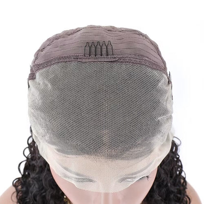 Human Hair Wigs Bob Water Wave