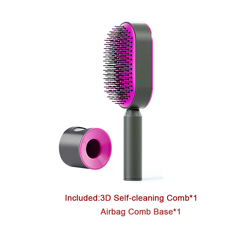 3D Self-Cleaning Scalp Massage Brush – Smooth, Healthy Hair Without Pain!