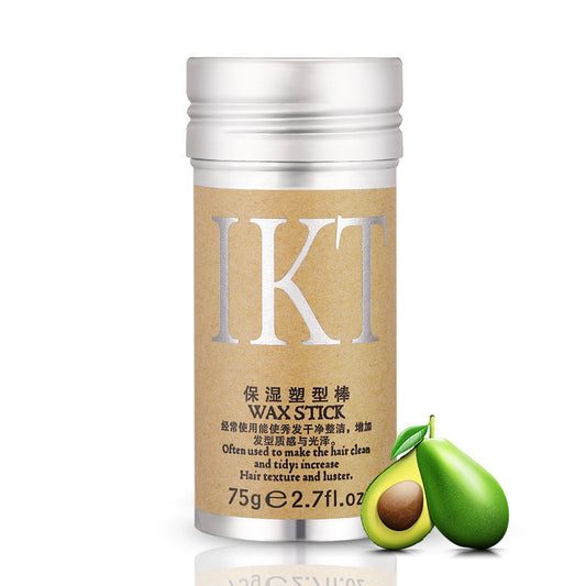 Hair wax stick broken hair finishing cream setting bar 