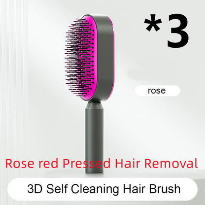 3D Self-Cleaning Scalp Massage Brush – Smooth, Healthy Hair Without Pain!