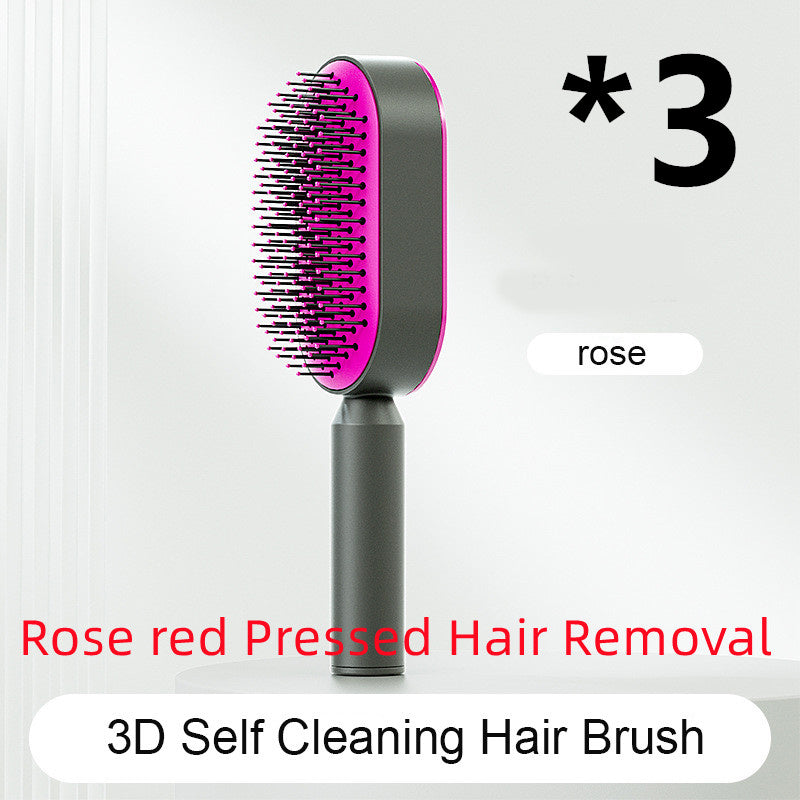 3D Self-Cleaning Scalp Massage Brush – Smooth, Healthy Hair Without Pain!