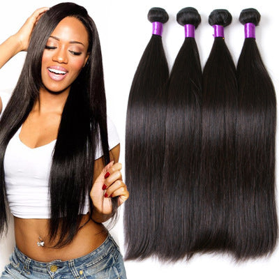 Brazilian Straight Human Hair Weft 100g – Double Layer Premium