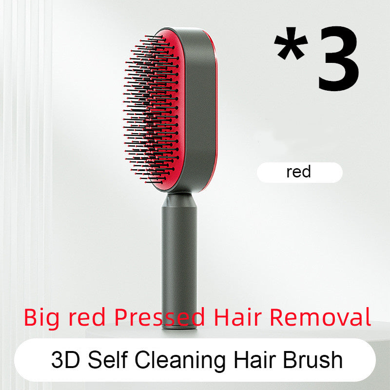 3D Self-Cleaning Scalp Massage Brush – Smooth, Healthy Hair Without Pain!