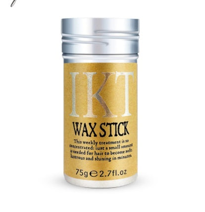 Hair wax stick broken hair finishing cream setting bar 