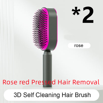 3D Self-Cleaning Scalp Massage Brush – Smooth, Healthy Hair Without Pain!