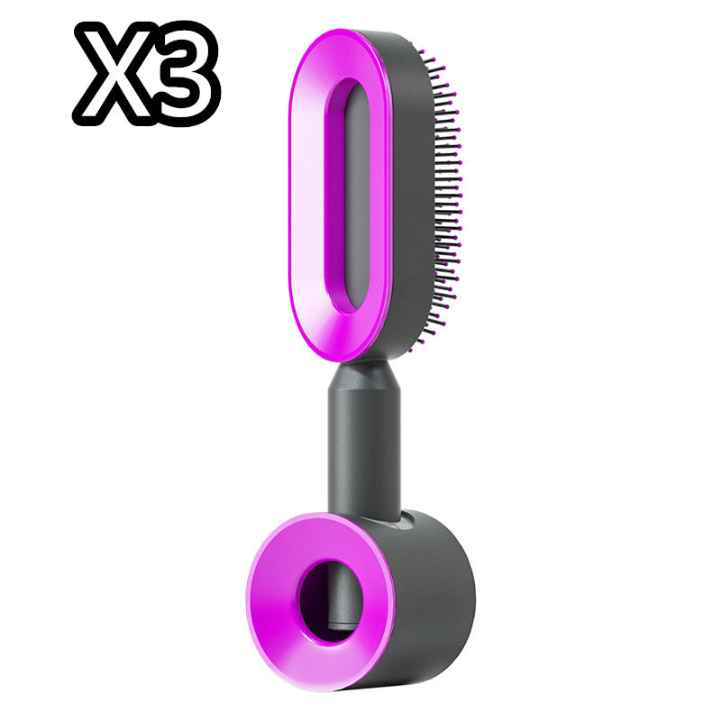 3D Self-Cleaning Scalp Massage Brush – Smooth, Healthy Hair Without Pain!