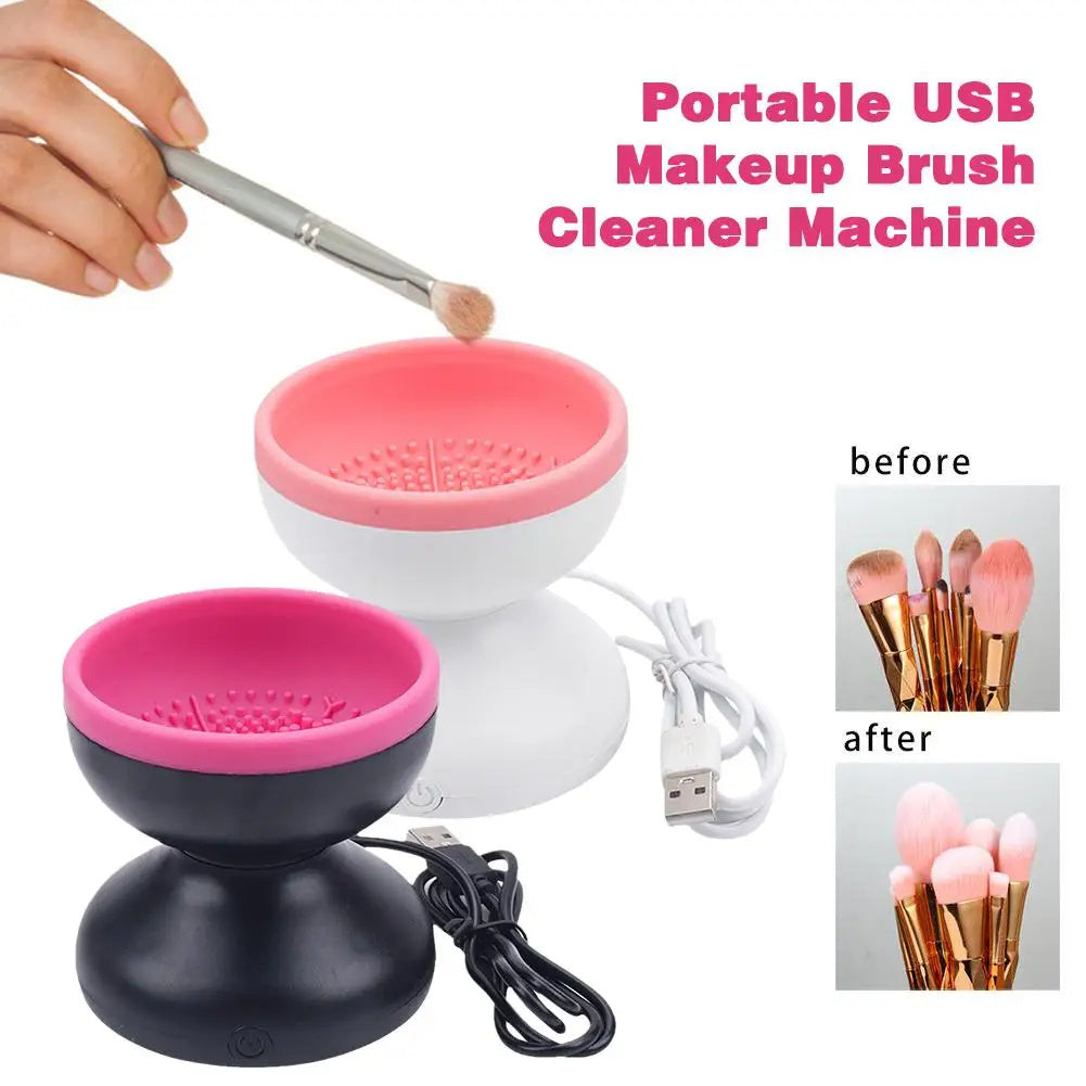 Melanther Electric Makeup Brush Cleaner – Deep Cleaning in Seconds!