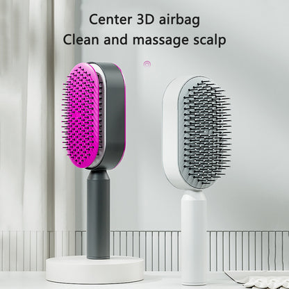 3D Self-Cleaning Scalp Massage Brush – Smooth, Healthy Hair Without Pain!