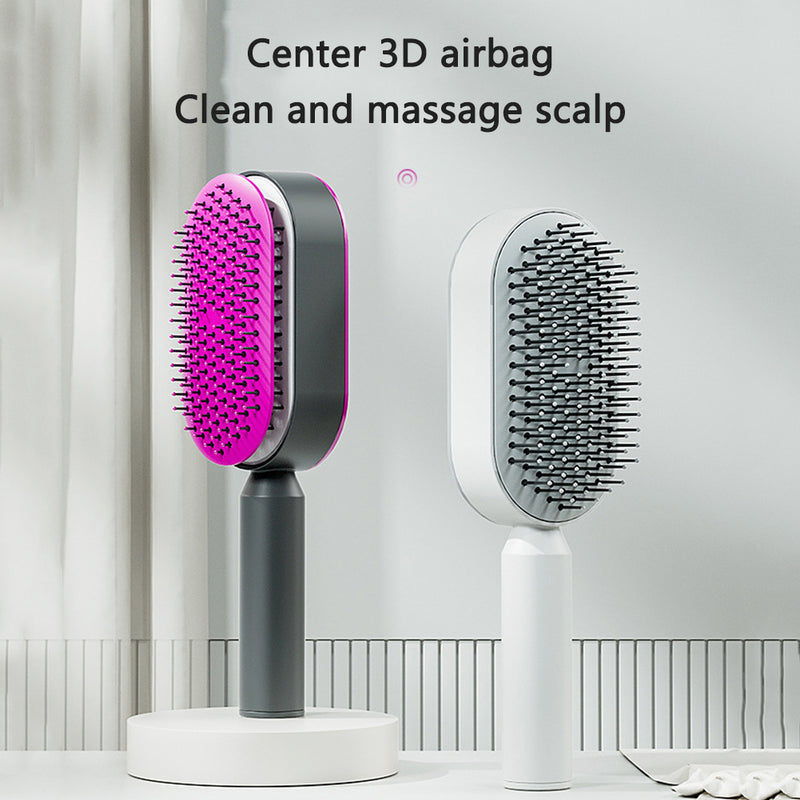 3D Self-Cleaning Scalp Massage Brush – Smooth, Healthy Hair Without Pain!