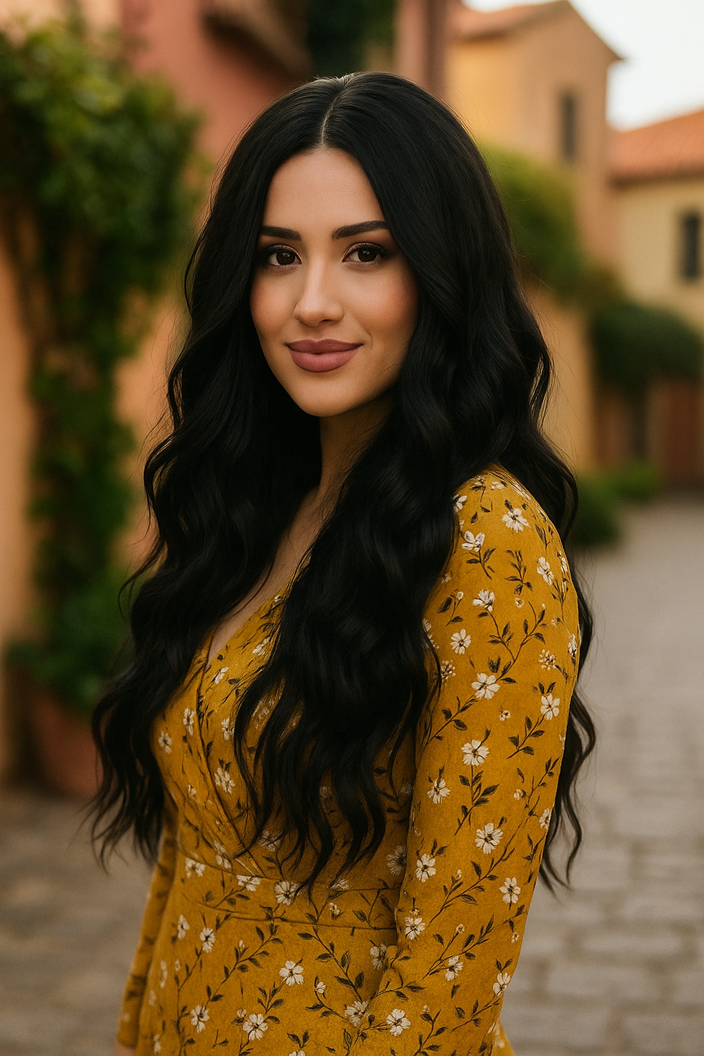 Premium Long Curly Wig ✨