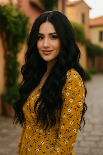 Premium Long Curly Wig ✨