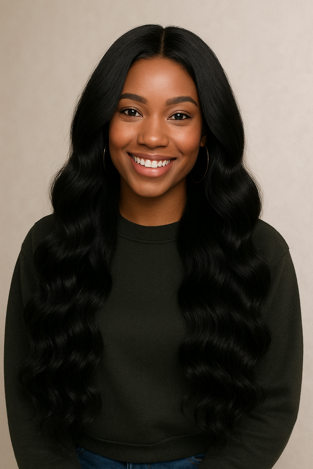 Premium Curly High-Temperature Chemical Fiber Wig ✨