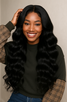 Premium Curly High-Temperature Chemical Fiber Wig ✨