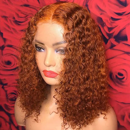 Human Hair Wigs Bob Water Wave