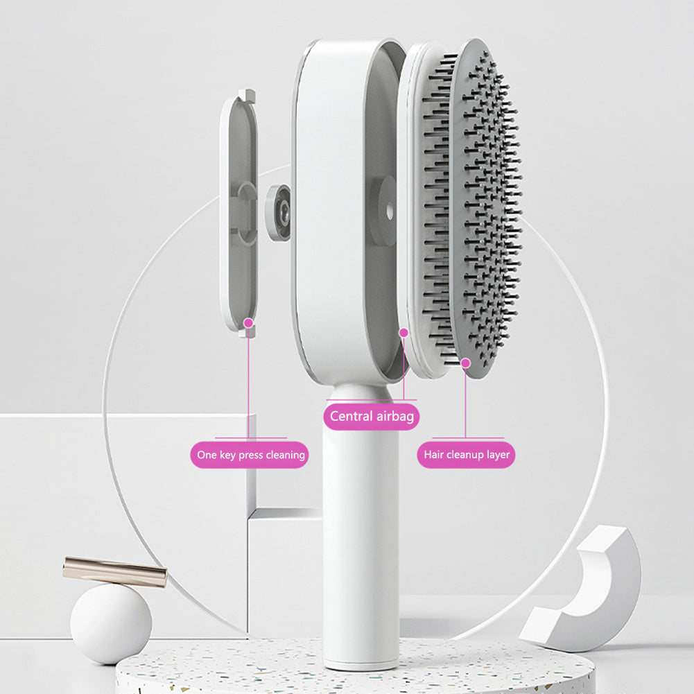 3D Self-Cleaning Scalp Massage Brush – Smooth, Healthy Hair Without Pain!