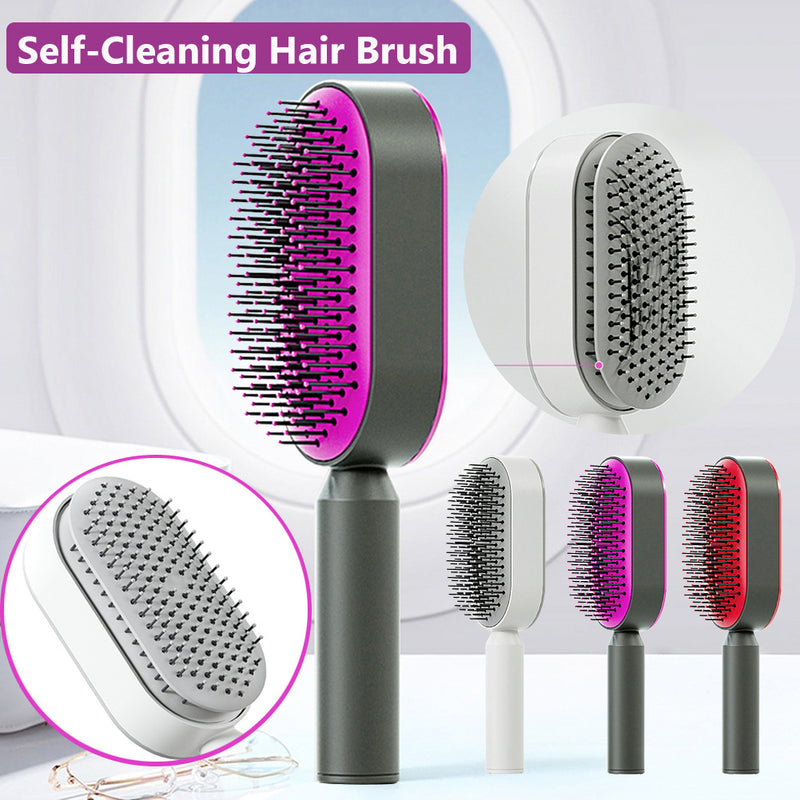 3D Self-Cleaning Scalp Massage Brush – Smooth, Healthy Hair Without Pain!