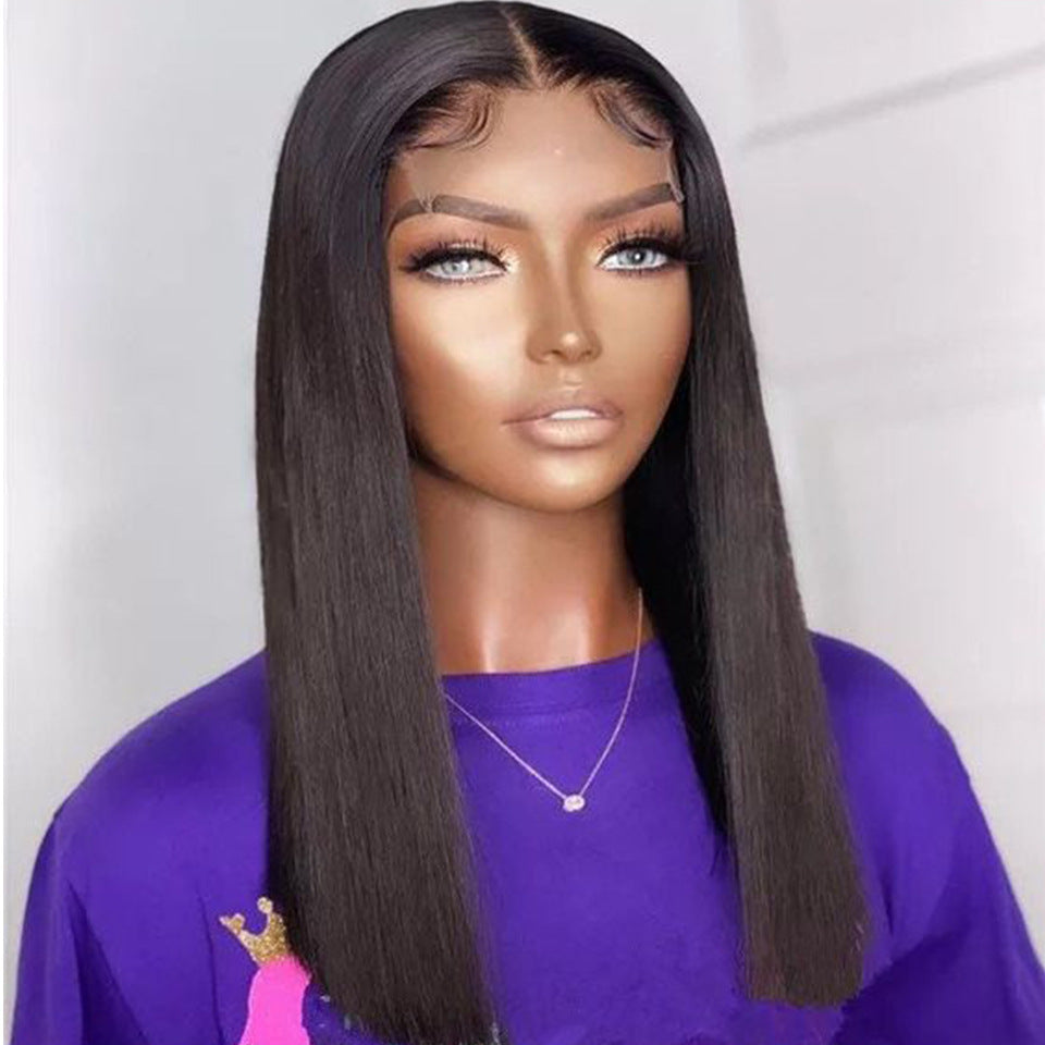 Bone Straight Wig 100% Pure Chinese Human Hair – 16 Inches