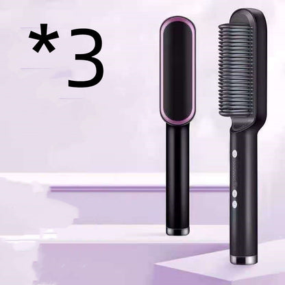 2-in-1 Hair Straightener Comb – Smooth or Wavy Hair in Just Minutes