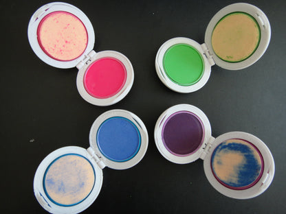 TV Hair Dye Tool Hot Huez One-Time Hair Dye Powder Color Hair Dye 4 Colors OPP Packaging Multicolor Temporary Hair Dye