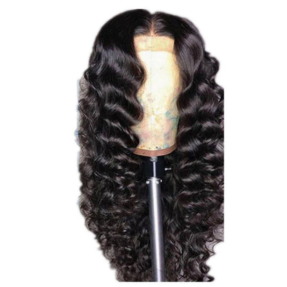 Premium Curly High-Temperature Chemical Fiber Wig ✨