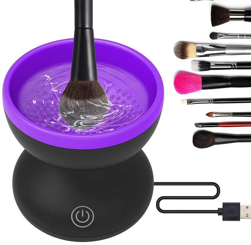 Melanther Electric Makeup Brush Cleaner – Deep Cleaning in Seconds!